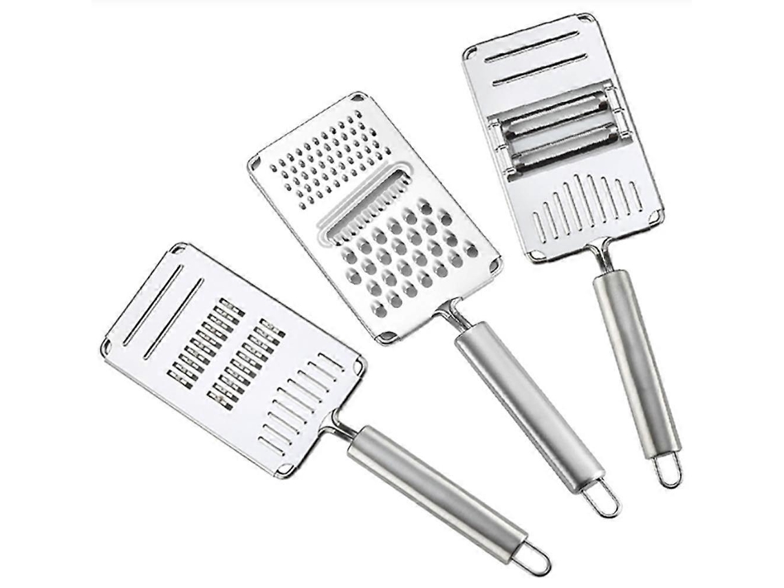 Cortador de Verduras Multiusos Acero Inoxidable 304 Rallador Pelador Triturador para Frutas Batatas Cenouras Acessórios de Cozinha