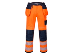 Calça Holster Pocket Pw3 De Alta Visibilidade Laranja Marinho / 38