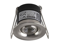 Mini Spot Led 1W Mat Mat Chrome Mat HOROZ ELECTRIC