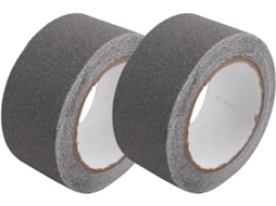 2 Peças de Fita Antiderrapante Cinza de Alta Tração para Uso Interno e Externo, 50 Mm X 5 M CHABERLU