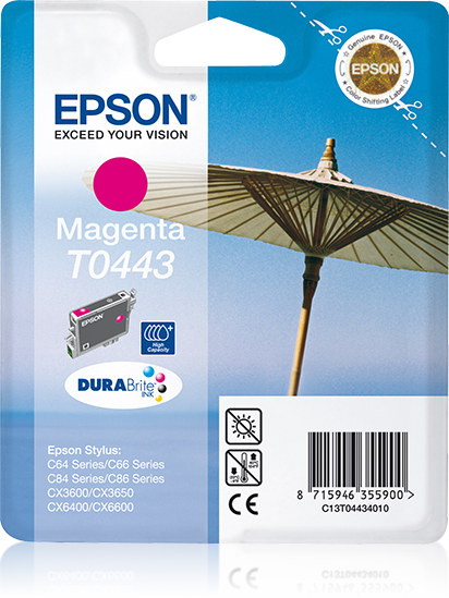 Tinteiro EPSON C13T04434010 Magenta