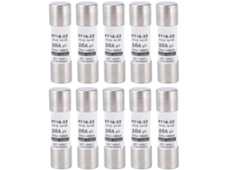 Pacote Com 10 Fusíveis Neozed De Metal Cerâmico, Proteção Básica Contra Sobrecarga, Segurança Elétrica Local Comercial Slowmoose (16a)