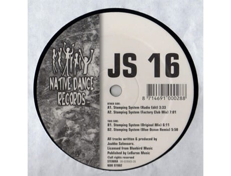 Vinil Stomping System Native Dance Records