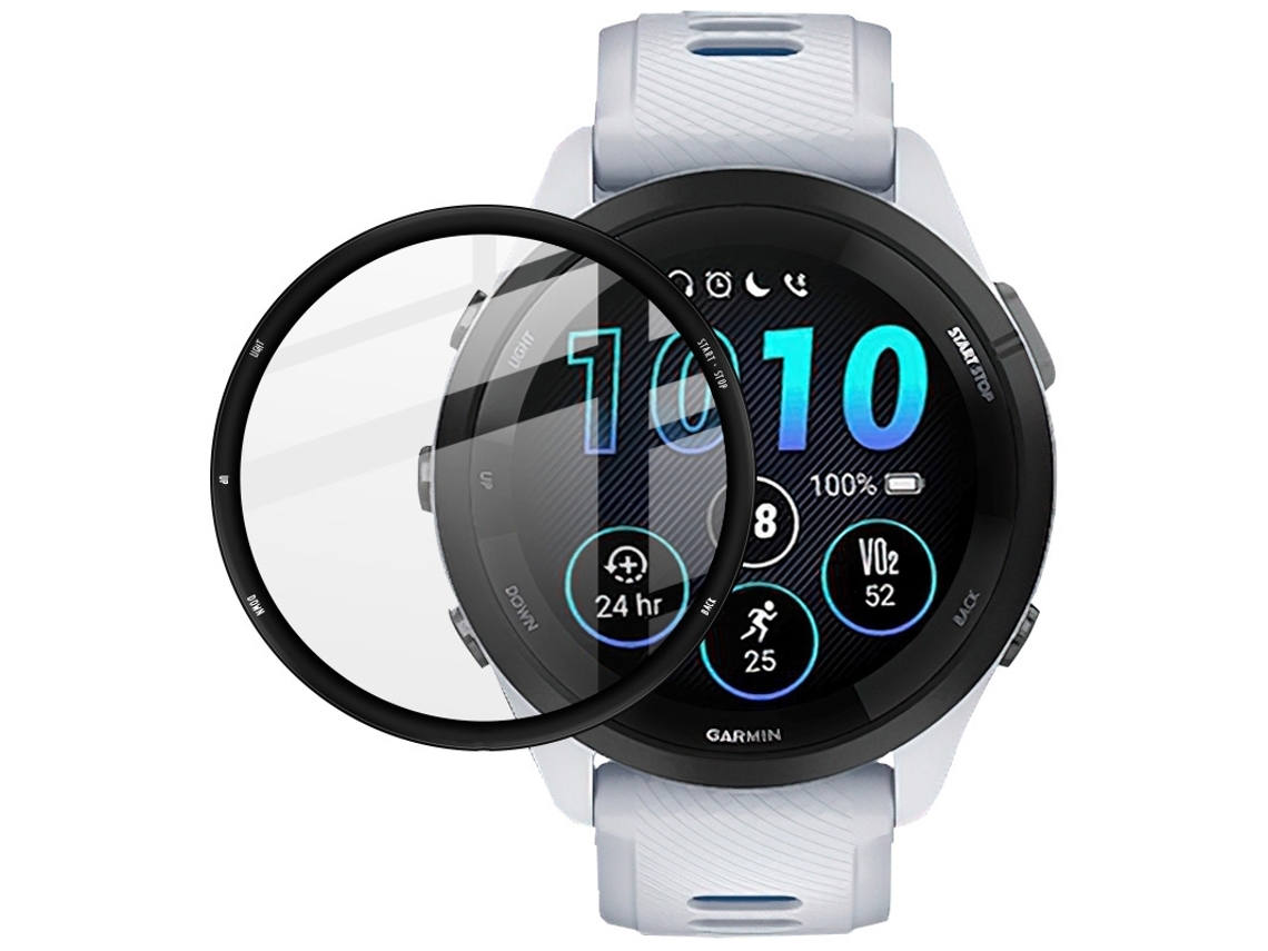 Película protetora para relógio Garmin Forerunner 265 IMAK Plexiglass HD
