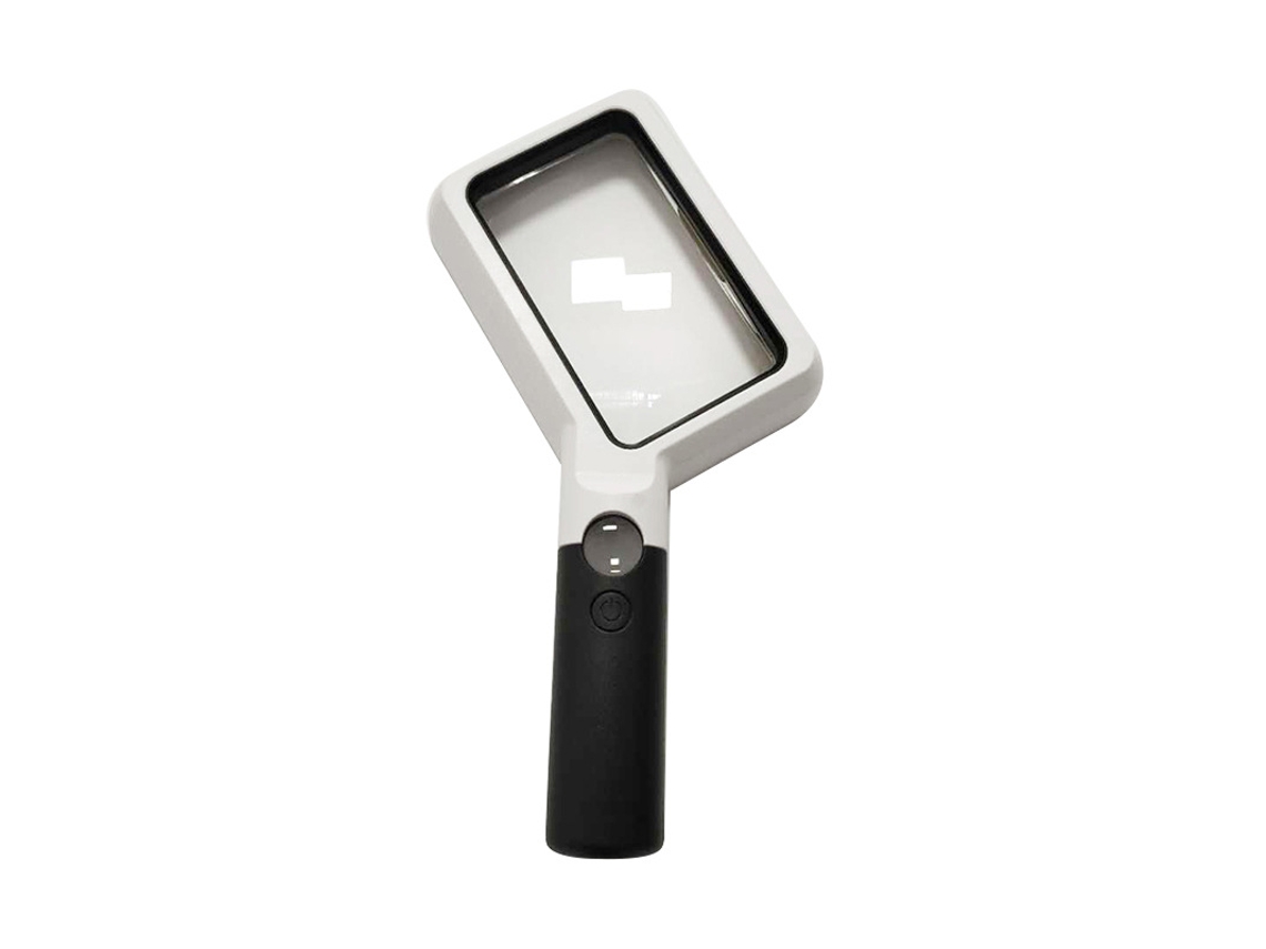 Lupa De Leitura Iluminada, Lupa Dobrável Iluminada 2x Aquaforge
