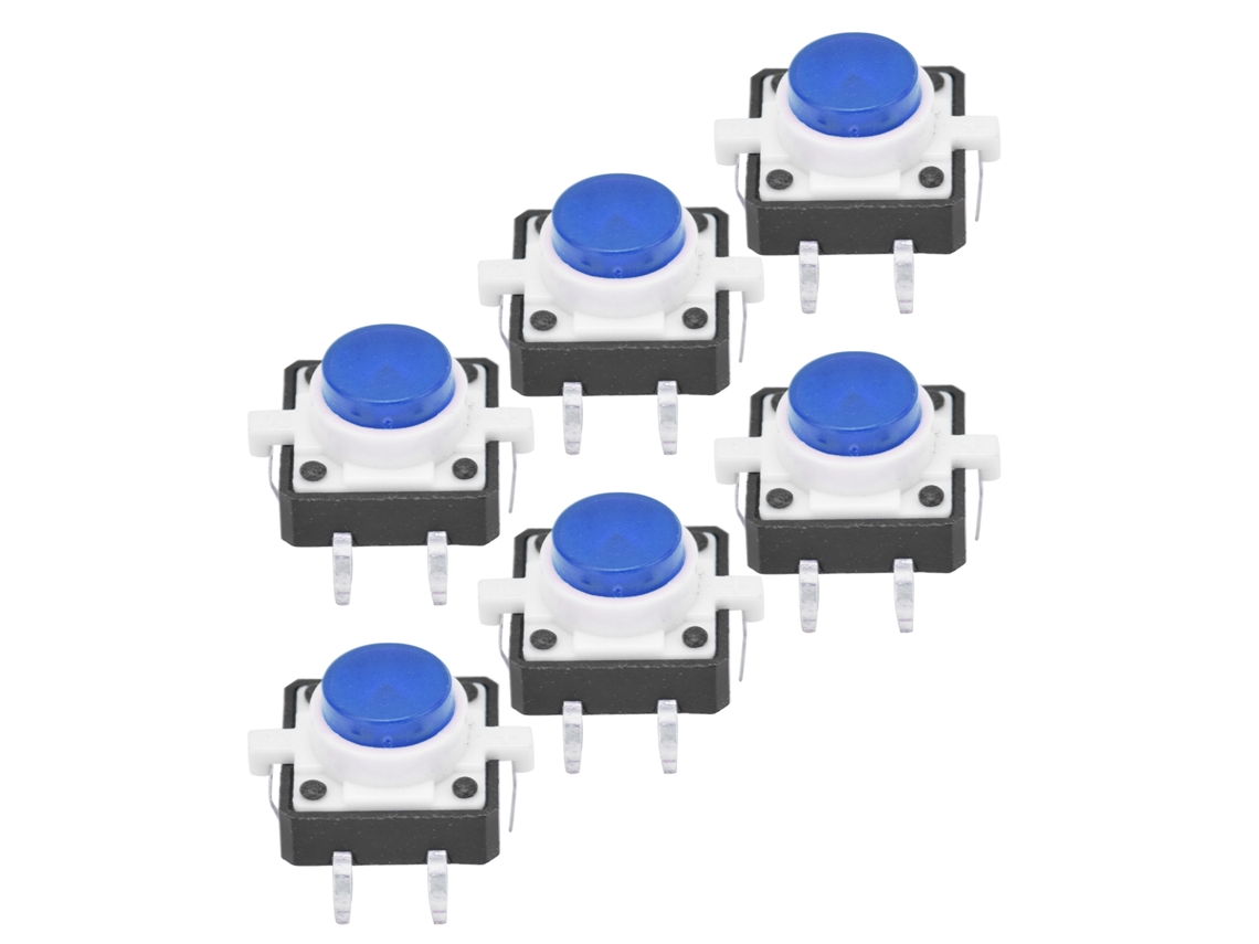 Laxiscreed Switch De Pressão Com Led, Ideal Para Eletrodomésticos E Circuitos