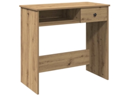 Desk, Desks Vidaxl Marrom Madeira Processada (n/a)