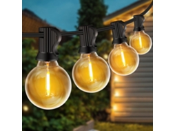 Cordão De Luzes Led, 10 M, Resistente À Água, Para Decoração De Casa, Festas, Jardim E Eventos