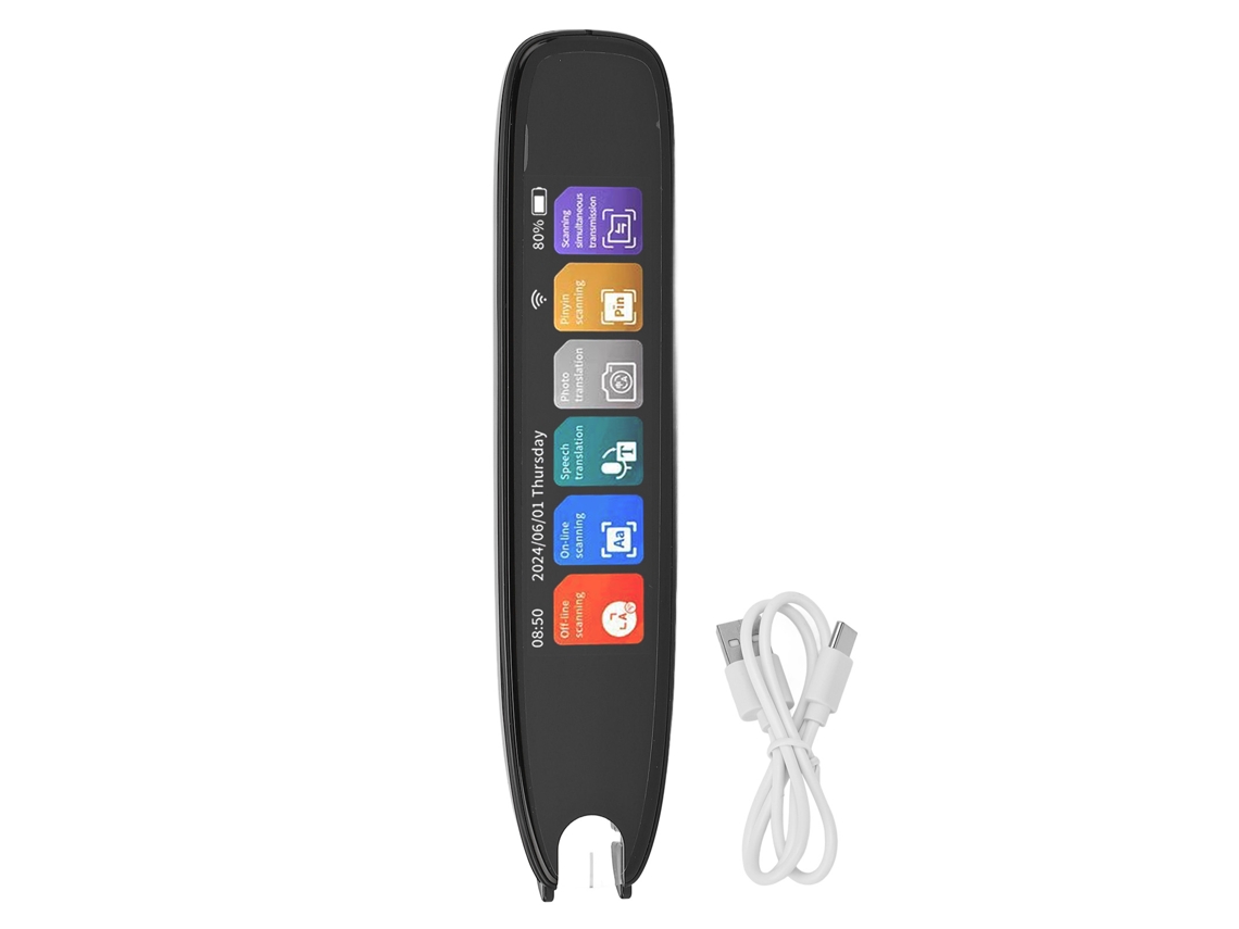 Caneta Tradutora Digital Scan Reader Pen com 142 Idiomas Online e Offline S/MARCA