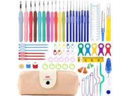 Kit De Crochê Para Iniciantes 68 Peças Feito À Mão Ferramentas E Materiais De Tricô GERTIZ