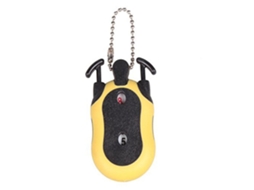 Mini Contador De Puntuación De Lanzamiento De Peso Con Llavero (amarillo Y Negro)