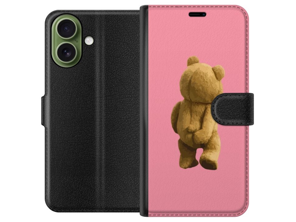 Capa Carteira Compatível Com Apple Iphone 17 Palm Angels Teddy Bear