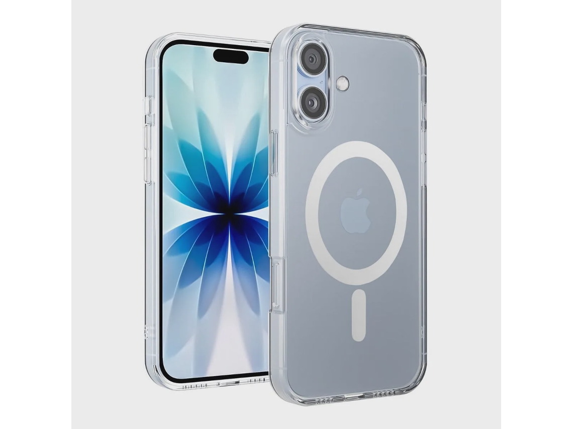 Capa Rvelon Mobile Magsafe Para Iphone 17 - Transparente