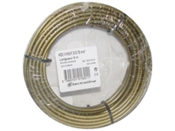 Cabo Flexível Ho3 Vvh2 F 5m 2 X 0,75mm² Dourado Fios E Cabos 60113023n Electraline