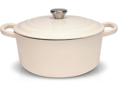 Panela MASTER SWISS Ferro Fundido D (Bege - Ferro Fundido)