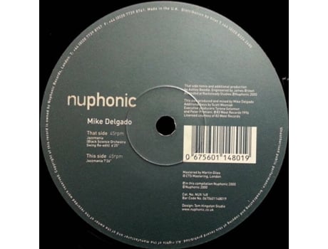 Vinil Jazzmania, Mike Delgado Nuphonic