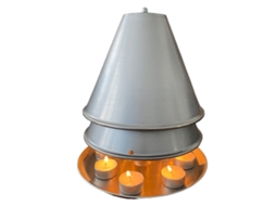 Puxador De Vela De Ferro Para Decoração Natalina