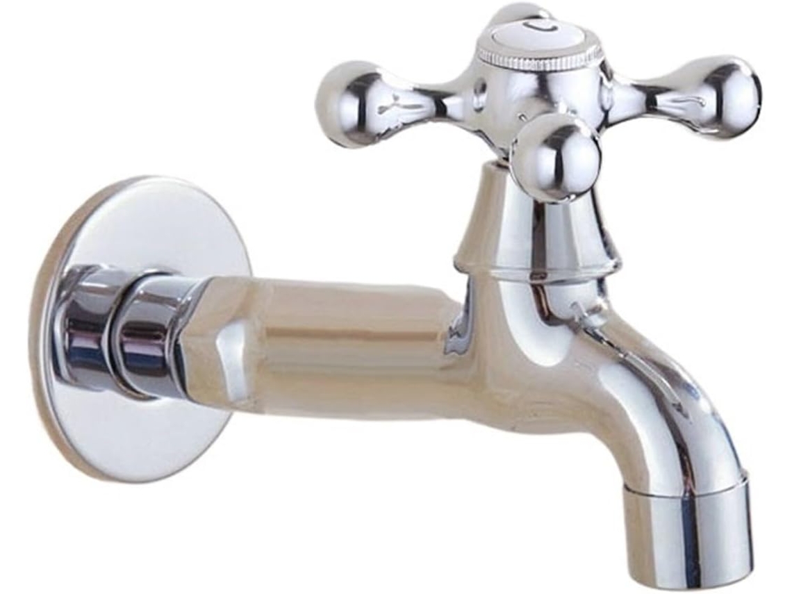 Torneira De Piscina Cromada Polida/torneira Água Fria Para Pia