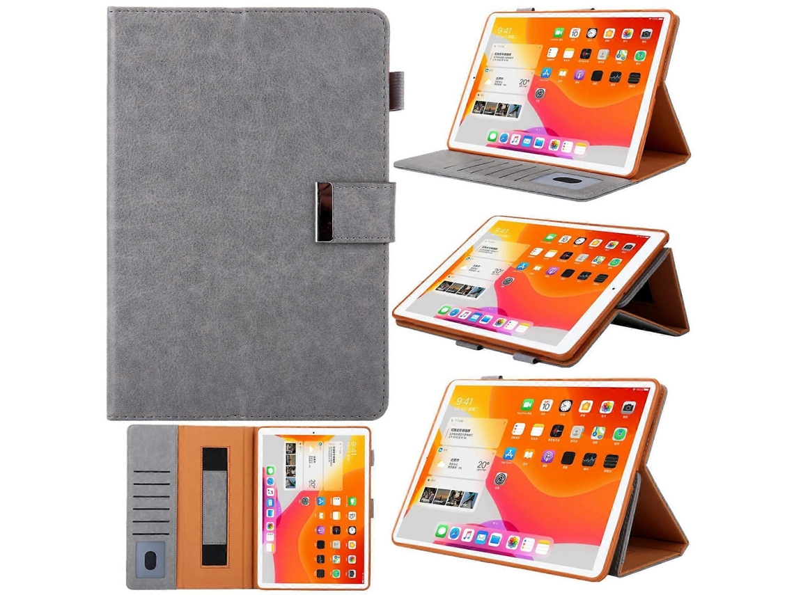 Capa De Couro Inteligente Para Tablet Com Fecho De Fivela E Sistema Antideformação Para Ipad Mini 6 / Mini 2024.