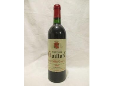 Vinho Tinto CHÂTEAU GAILLARD 1989 (75 cl - 1 unidade)