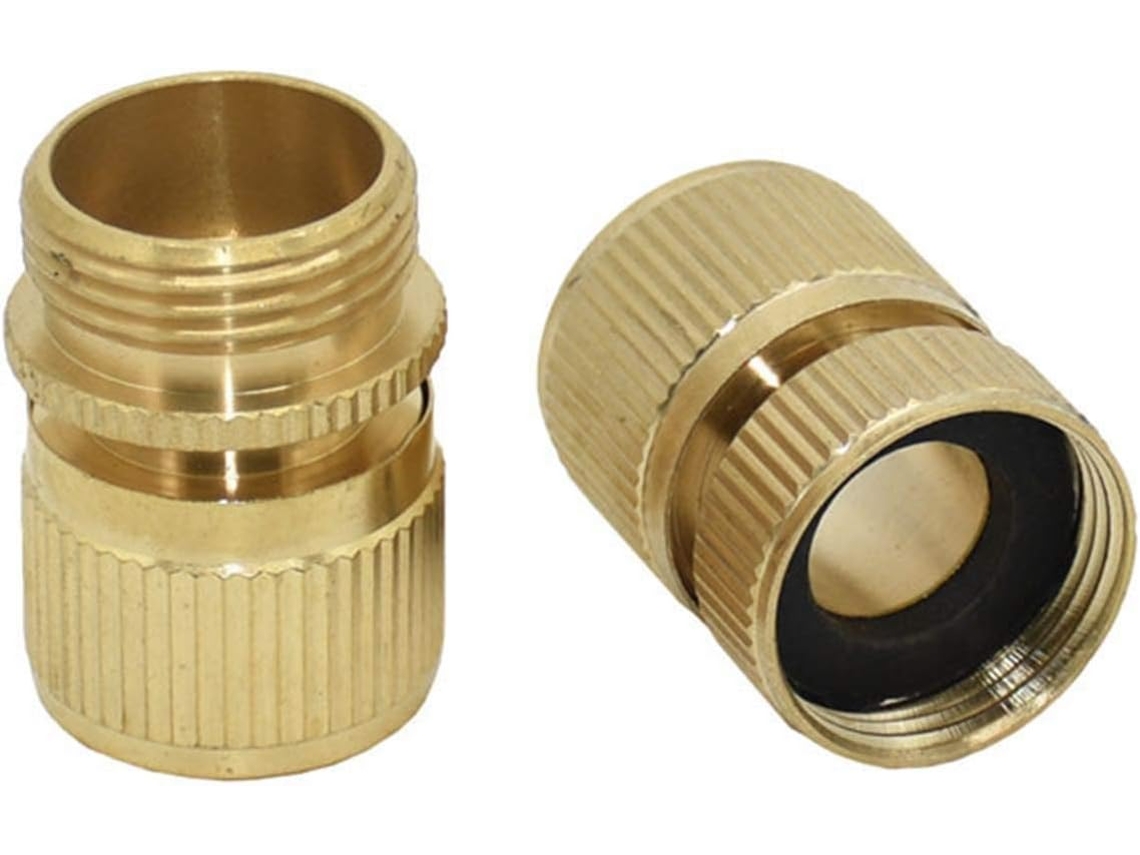 Adaptador de Jardim em Latão 3/4'' para 1/2'' S/MARCA