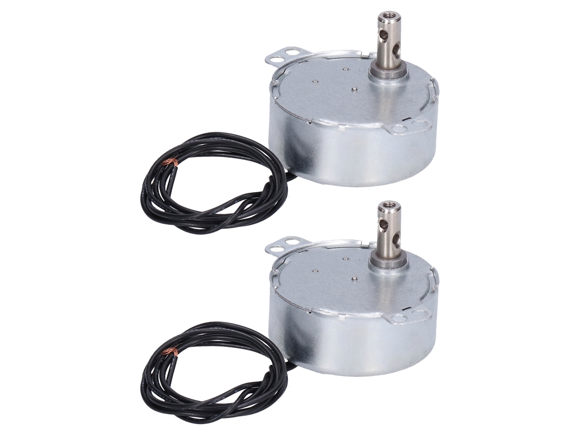 2pcs Motor Elétrico Mini Síncrono AC 220/240V 4w 30/36rpm Direção Cw/ccw
