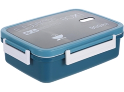 Lancheira Bento Com Compartimentos, Design Removível À Prova De Vazamentos, Capacidade De 900ml, Material Em Silicone E