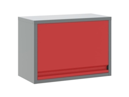 Conjunto 1 Armário De Ferramentas Vidaxl Vermelho Aço (50 X 25 X 35 Cm)
