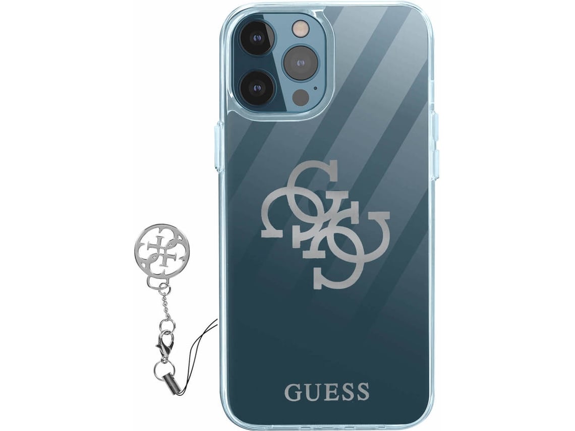 Capa iPhone 12 Pro Max GUESS BACK-KS4G-SL-12PM Cinzento