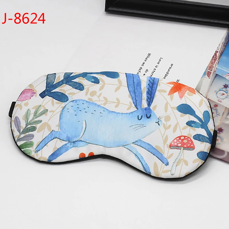 1 Unidade de Máscara de Dormir de Algodão com Desenho Animado Encantador para os Olhos, Ideal para Viagens AQUAFORGE