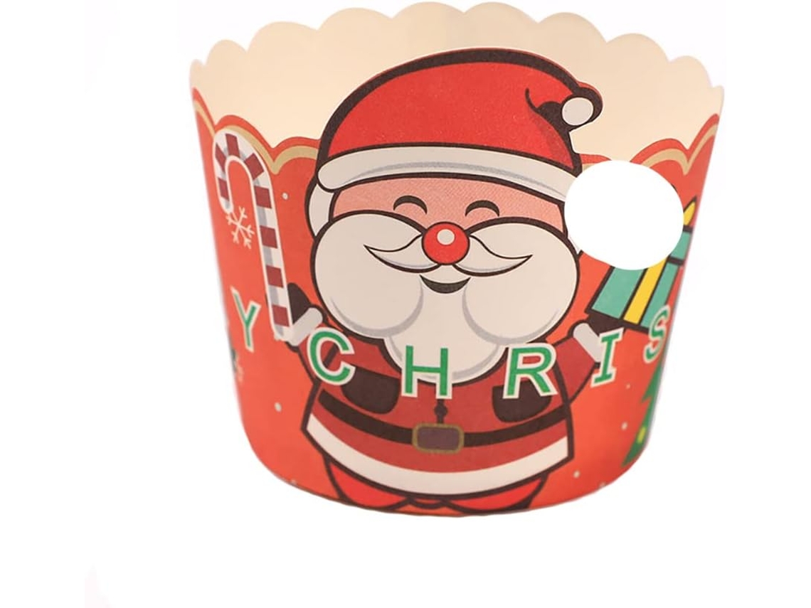 Conjunto De 50 Forminhas De Papel Para Muffins E Cupcakes, Para Assar E Apresentar Sobremesas Em Festas E Eventos