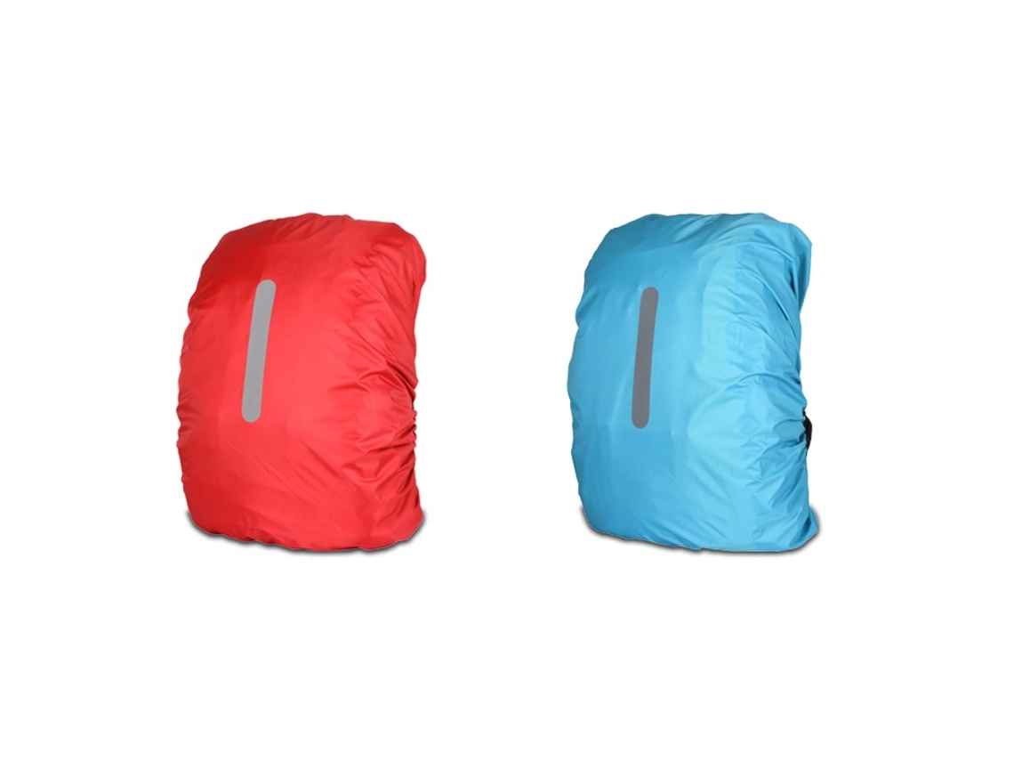 Mochila com Capa de Chuva Impermeável e Detalhes Refletores BRILVIBERA