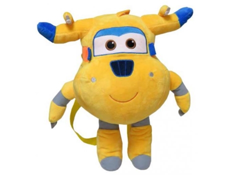 Mochila de Peluche CYP Donnie SuperWings (Tam: 35 cm - Material: Algodão e Poliéster)
