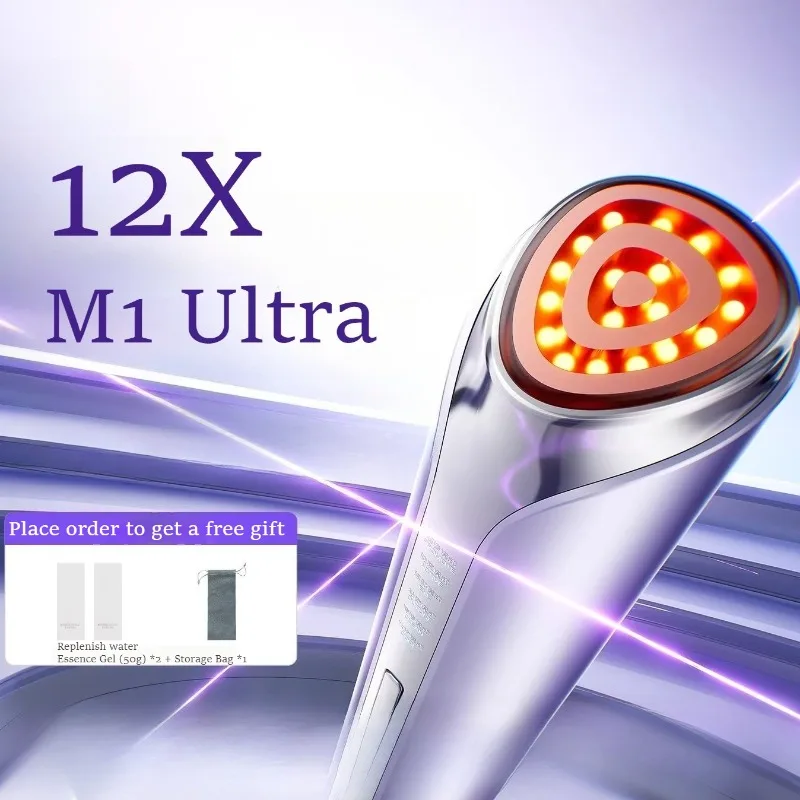 (roxo) Aparelho elétrico portátil de beleza para lifting facial em casa