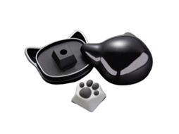 Teclas De Pata De Gato Fofas Atualizadas, Teclas De Abs Duráveis, Perfil Oem, Para Teclados Mecânicos Com Estrutura Cherry Mx Slowmoose
