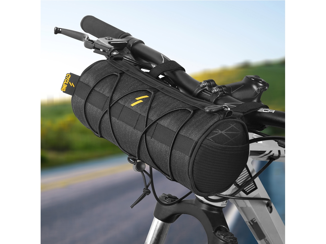 Bolsa Multifuncional Para Bicicleta: Guidão, Quadro, Selim E Bolsa De Ombro - Impermeável Mtb Estrada