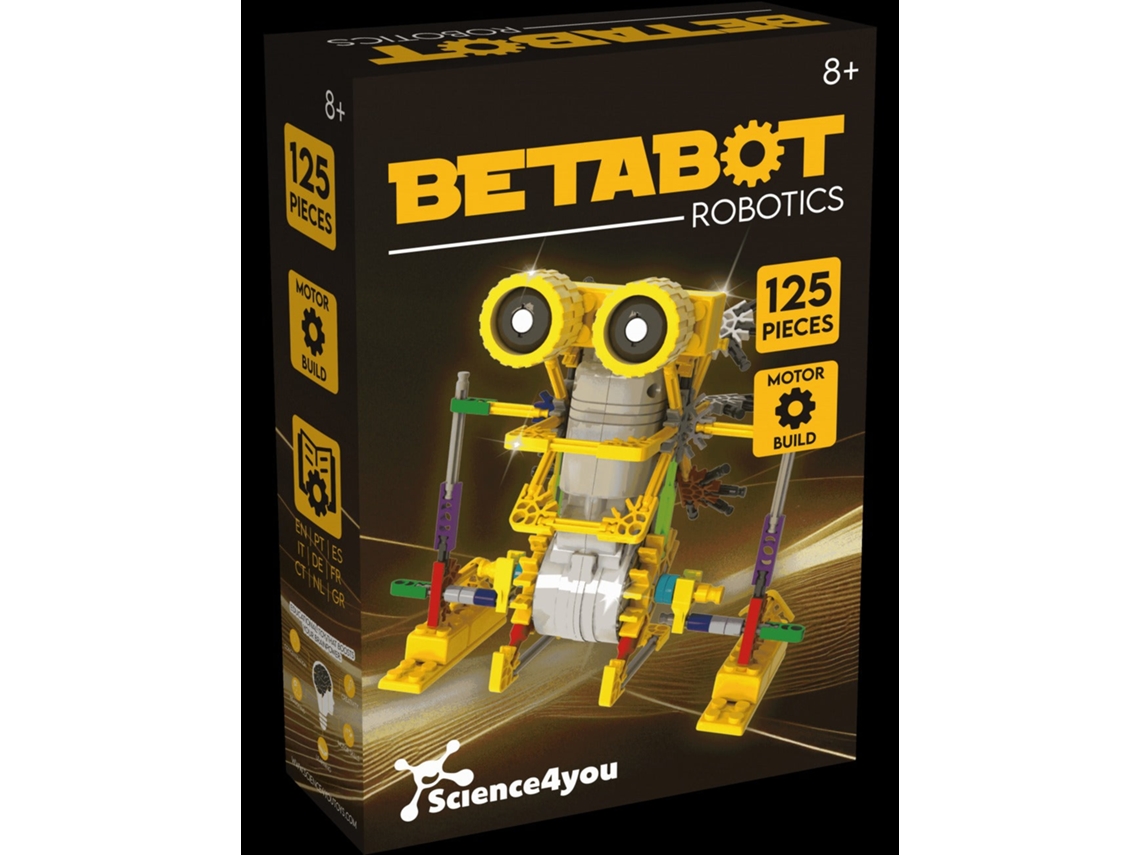 Kit de construção de robô Science4you Robotics Betabot Ref 2676