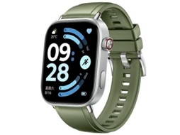 Pulseira De Silicone De Cor Sólida Com Fivela Prateada E Botão De Pressão Para Redmi Watch 6