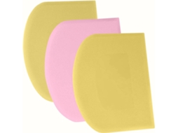 Raspador de Massa, Cartão de Massa, 3pcs, Rosa + Amarelo ZYBLSSBB