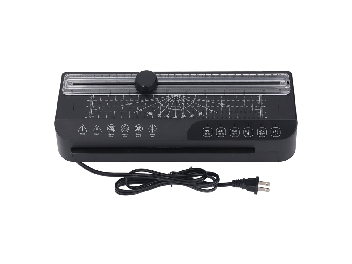 Máquina Laminadora A4 320mm/min Multifuncional Para Papel Tarjeta Hogar Plug Us Ac110‑120v