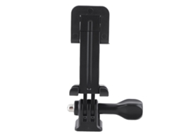 Suporte Adaptador Para Telefone Móvel De Plástico Com Parafuso De 1/4 Polegada, Acessório Universal Para Câmera De Ação E Tripé