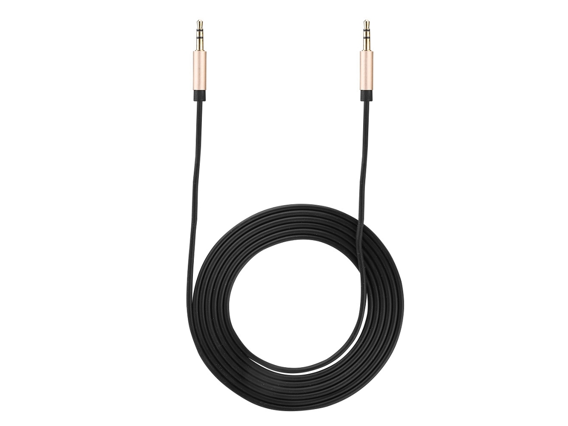 Cabo de Áudio LAXISCREED 3.5mm Ouro High Fidelity