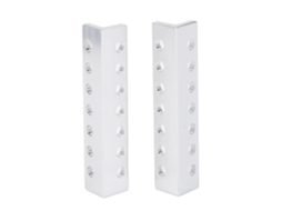 1 Par L-beam Canal 3103‑0007‑0064 Peça Robótica Acessório 12x12x64mm