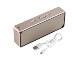 Caixa De Som Sem Fio Bluetooth Com Carregamento Usb