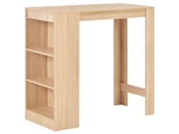 Bar Table, Bar Tables Vidaxl Marrom Madeira Processada (n/a)