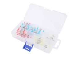Laxiscreed Kit De Tubos Termoretráteis Com Anel Soldado Para Conexões De Cabos Coloridos