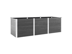 Garden Raised Bed, Garden Raised Beds Vidaxl Cinzeto Wpc (300 X 50 X 91 Cm)