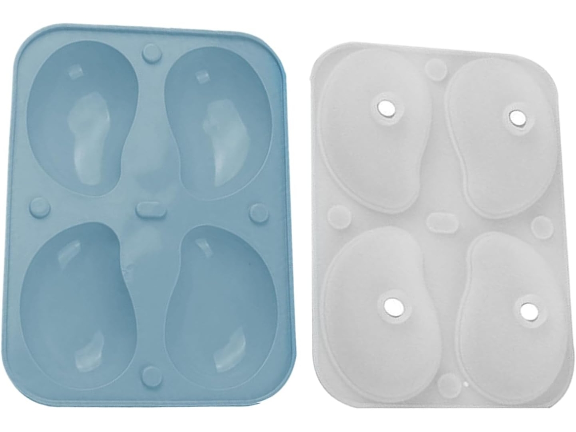 Molde Mousse 3d Com 4 Cavidades - Fácil Desmoldagem