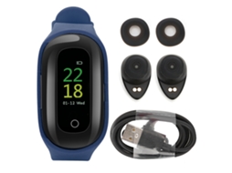 Pulseira inteligente com fones de ouvido Bluetooth 5.0 EOOCOO