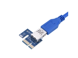 Adaptador de placa de vídeo Golden Light (extensão PCI E, aumento de 1x para 16x)